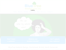 Tablet Screenshot of bluetree.co.uk